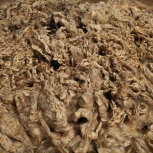 Alternative view of 9.5" Wensleydale/Teeswater fleece