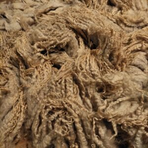 Alternative view of 8" Wensleydale/Teeswater fleece